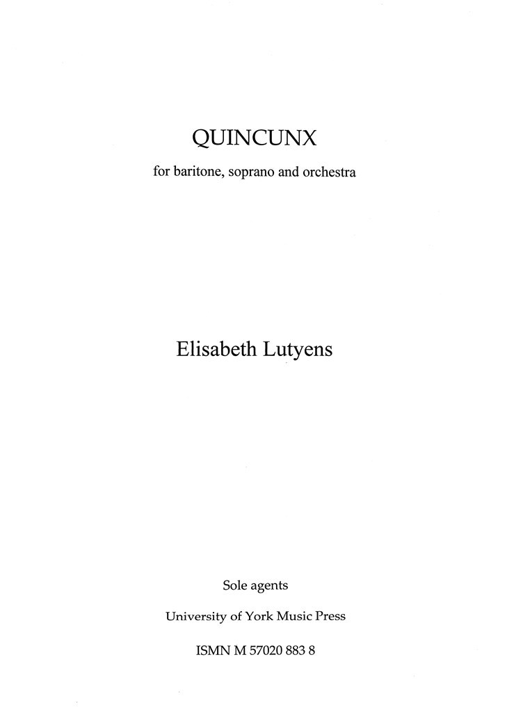 Quincunx Op.44